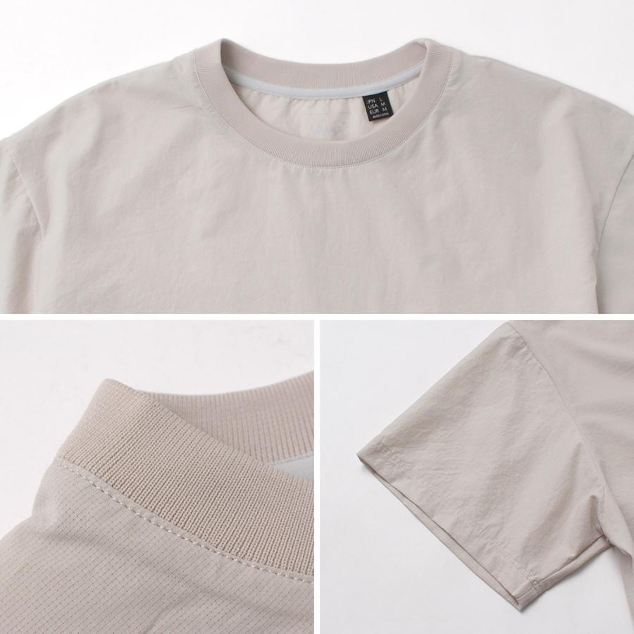 NANGA（ナンガ） ドットエア コンフィー Tシャツ / 半袖 吸汗 速乾 軽量 伸縮 ストレッチ メンズ ドローコード DotAir COMFY TEE | NANGA | 15