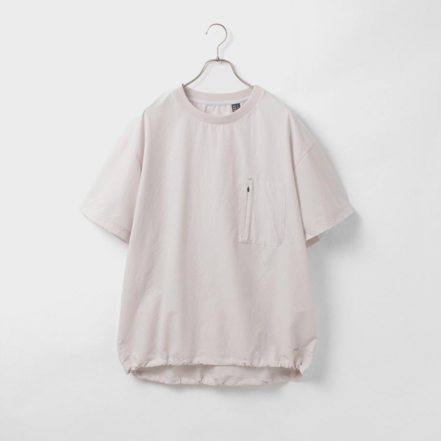 NANGA（ナンガ） ドットエア コンフィー Tシャツ / 半袖 吸汗 速乾 軽量 伸縮 ストレッチ メンズ ドローコード DotAir COMFY TEE | NANGA | 05