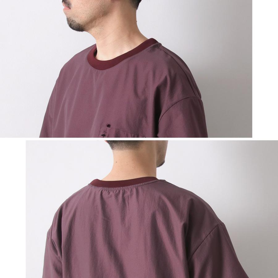 NANGA（ナンガ） ドットエア コンフィー Tシャツ / 半袖 吸汗 速乾 軽量 伸縮 ストレッチ メンズ ドローコード DotAir COMFY TEE | NANGA | 10