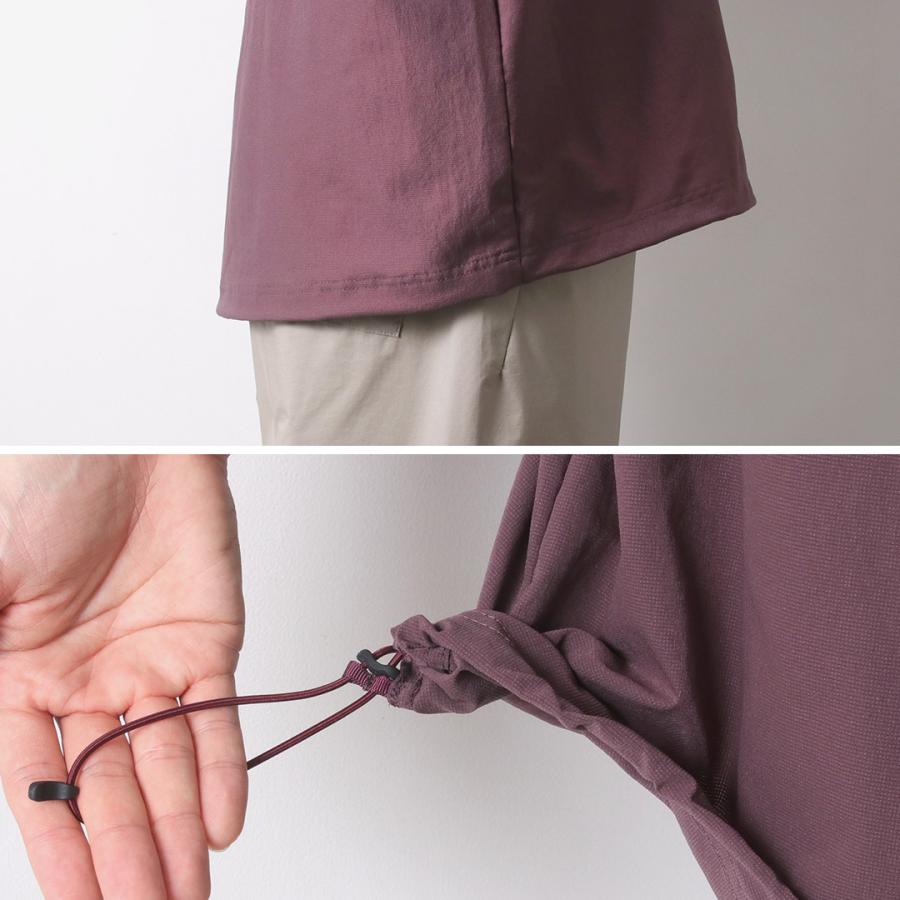 NANGA（ナンガ） ドットエア コンフィー Tシャツ / 半袖 吸汗 速乾 軽量 伸縮 ストレッチ メンズ ドローコード DotAir COMFY TEE | NANGA | 12