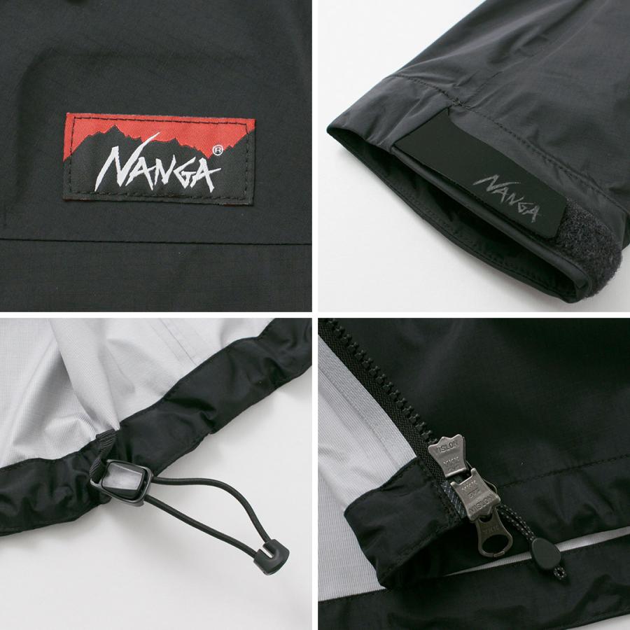NANGA（ナンガ） AT 3レイヤー ウェザーシールドジャケット / ライトアウター ブルゾン 撥水 防水 オーロラテックス 透湿 | NANGA | 13