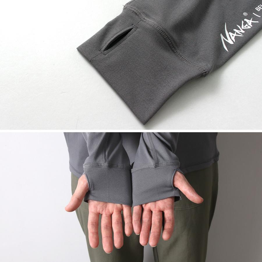 NANGA（ナンガ） エアーフレックス ロングスリーブ ラッシュガード / メンズ トップス 長袖 水陸両用 UPF50+ 吸水速乾 | NANGA | 11