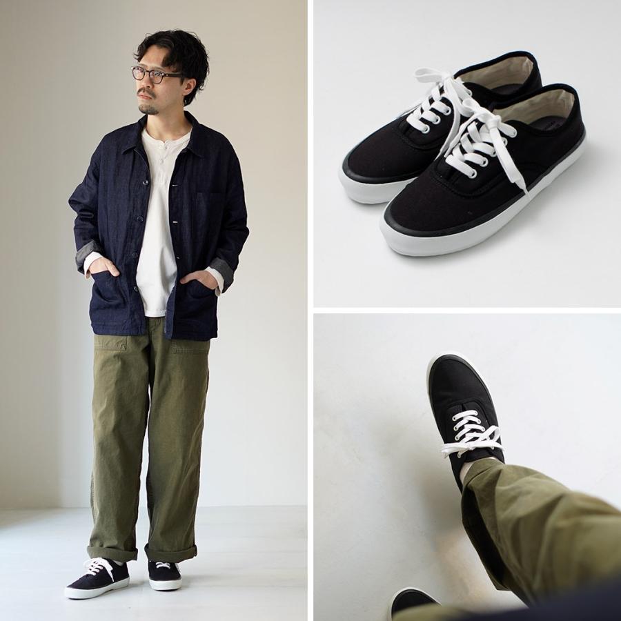 REPRODUCTION OF FOUND（リプロダクション オブ ファウンド） USネイビー ミリタリートレーナー コットンツイル スニーカー / メンズ レディース | REPRODUCTION OF FOUND | 06