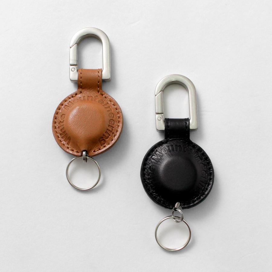 WHITE MOUNTAINEERING（ホワイトマウンテニアリング）レザー リール キーチェーン / メンズ LEATHER REEL KEYCHAIN | WHITE MOUNTAINEERING | 04