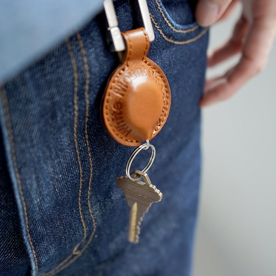 WHITE MOUNTAINEERING（ホワイトマウンテニアリング）レザー リール キーチェーン / メンズ LEATHER REEL KEYCHAIN | WHITE MOUNTAINEERING | 05