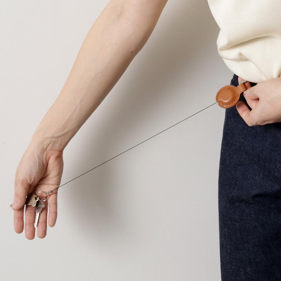 WHITE MOUNTAINEERING（ホワイトマウンテニアリング）レザー リール キーチェーン / メンズ LEATHER REEL KEYCHAIN | WHITE MOUNTAINEERING | 11