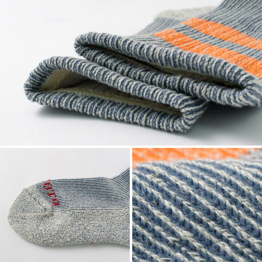 ROTOTO（ロトト） パイル ストライプ マールソックス / メンズ レディース ユニセックス 靴下 日本製 R1589 | ROTOTO | 08