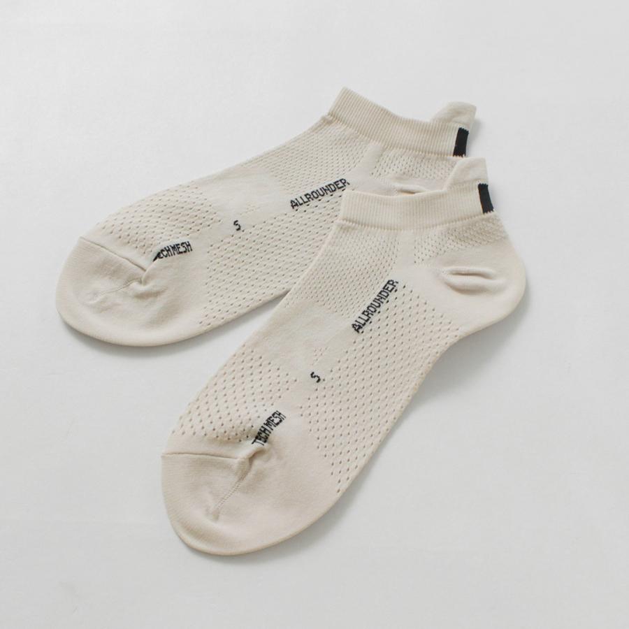 ROTOTO（ロトト） オールラウンダー テックメッシュ ノーショウ ソックス / 靴下 くるぶし スニーカー ローカット メンズ レディース | ROTOTO | 06