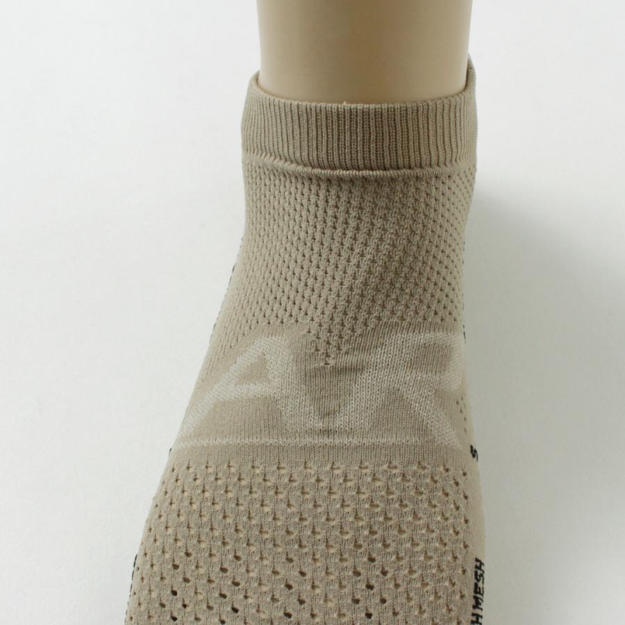 ROTOTO（ロトト） オールラウンダー テックメッシュ ノーショウ ソックス / 靴下 くるぶし スニーカー ローカット メンズ レディース | ROTOTO | 12