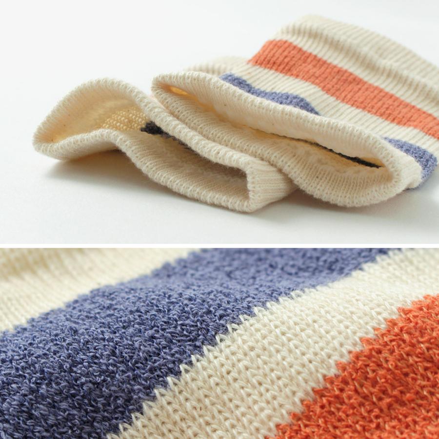 ROTOTO（ロトト） フットバンド レトロストライプ / サンダルソックス 靴下 夏 メンズ レディース 日本製 | ROTOTO | 08