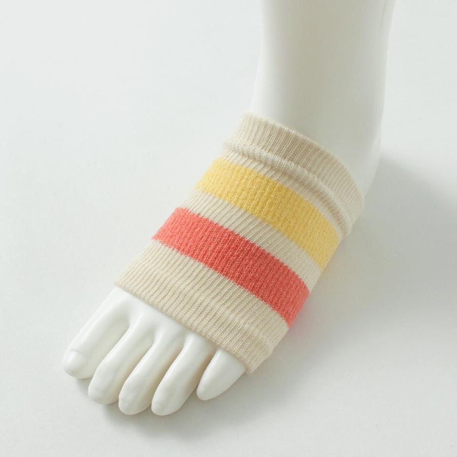 ROTOTO（ロトト） フットバンド レトロストライプ / サンダルソックス 靴下 夏 メンズ レディース 日本製 | ROTOTO | 09