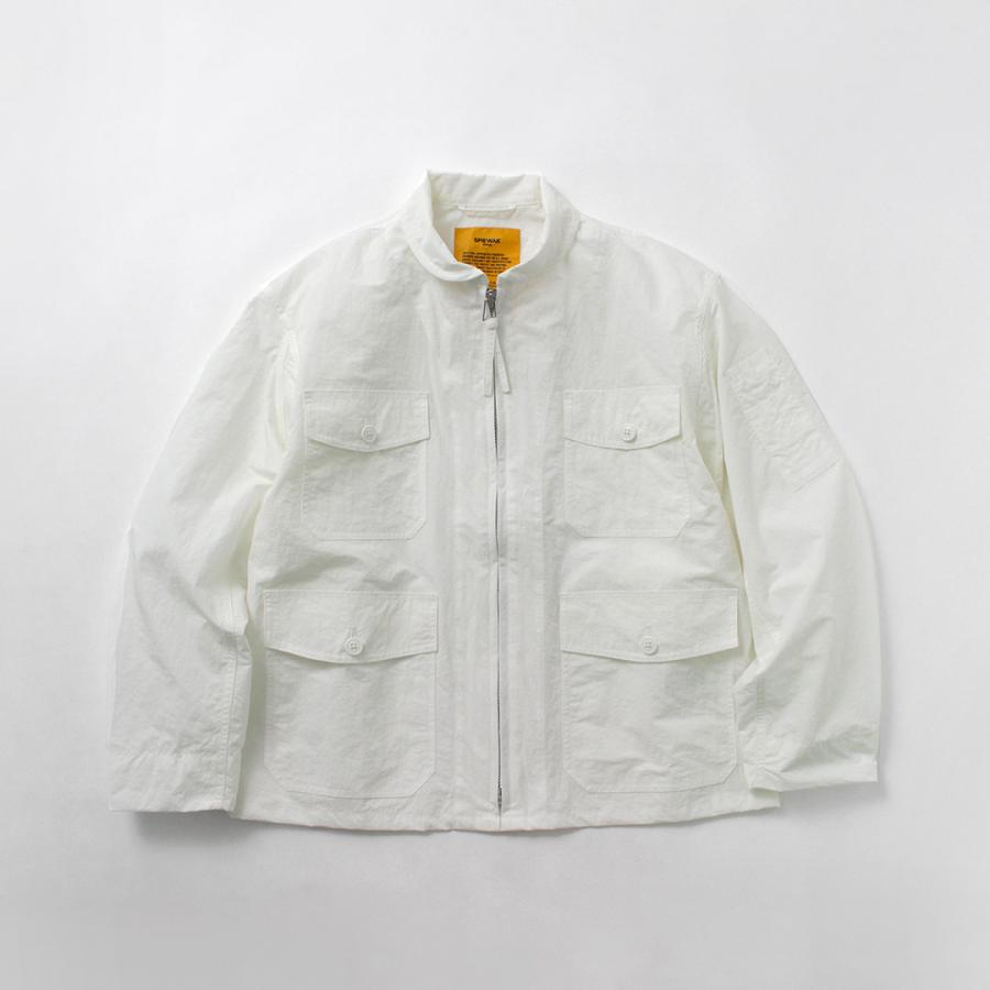 SPIEWAK（スピワック） M-421 ナイロンフライトジャケット / ライトアウター ブルゾン 撥水 防風 | SPIEWAK | 04