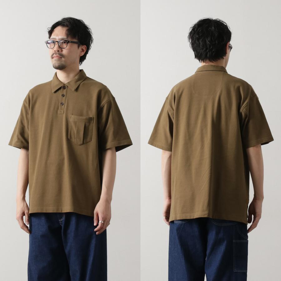 SPIEWAK（スピワック） ミリタリー ビッグポロシャツ / メンズ 半袖 ワイド MIL BIG POLO | SPIEWAK | 13