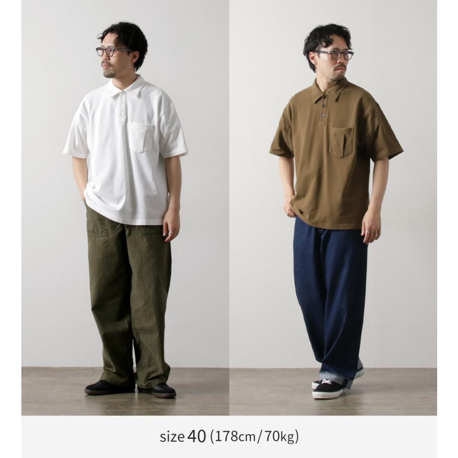 SPIEWAK（スピワック） ミリタリー ビッグポロシャツ / メンズ 半袖