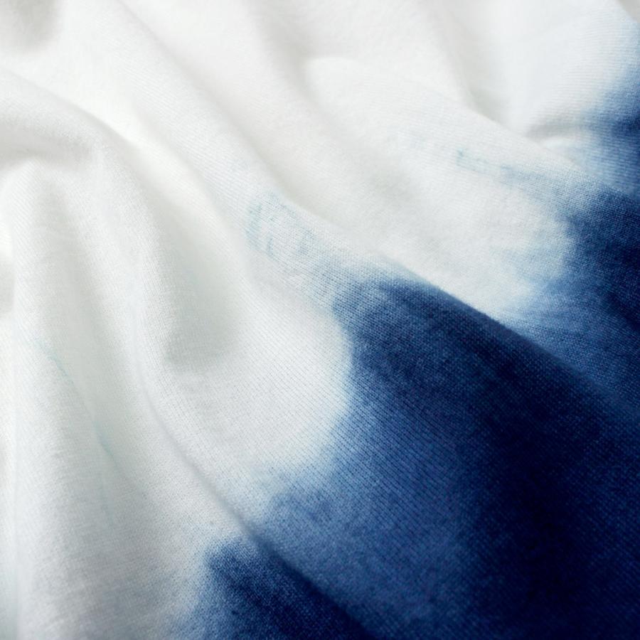 SEUVAS（ソウバス） インディゴ Tシャツ / メンズ 半袖 ポケット 水藍染め 日本製 INDIGO T-SHIRT DANZOME | SEUVAS | 08
