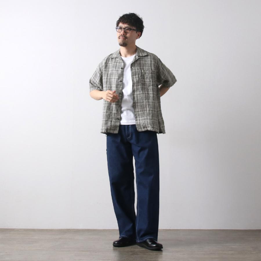 SEUVAS（ソウバス） オープンカラー シャツ / メンズ シャツ 半袖