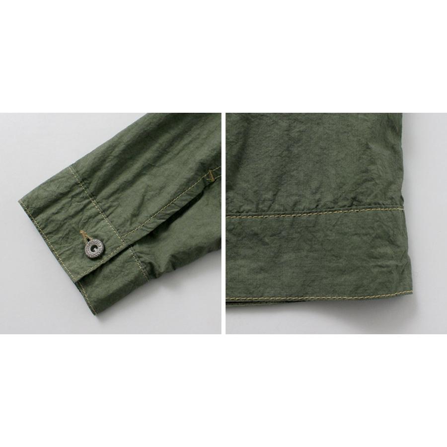 SEUVAS（ソウバス） トラッカージャケット / コットンリネン ライトアウター 羽織 メンズ TRUCKER JACKET | SEUVAS | 15