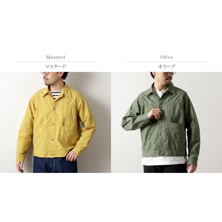 SEUVAS（ソウバス） トラッカージャケット / コットンリネン ライトアウター 羽織 メンズ TRUCKER JACKET | SEUVAS | 03