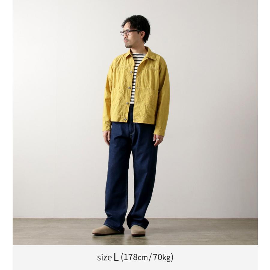 SEUVAS（ソウバス） トラッカージャケット / コットンリネン ライトアウター 羽織 メンズ TRUCKER JACKET | SEUVAS | 05