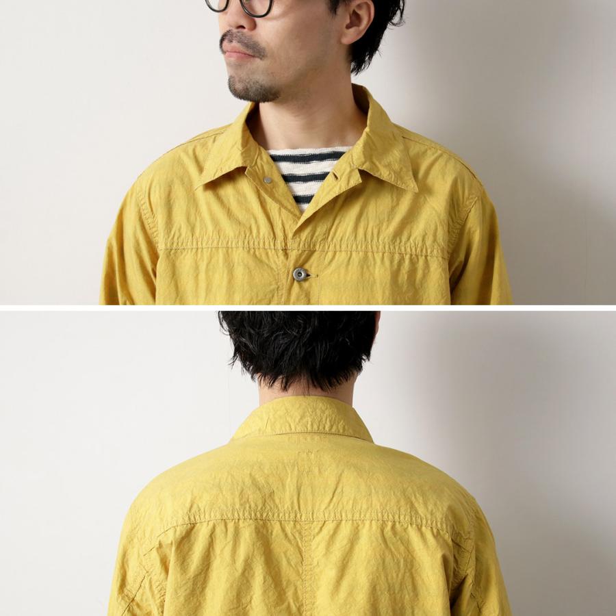 SEUVAS（ソウバス） トラッカージャケット / コットンリネン ライトアウター 羽織 メンズ TRUCKER JACKET | SEUVAS | 09