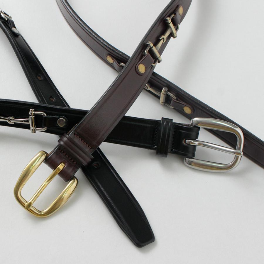 トリーレザー/3-Piece/ビットベルト/ブラック/bit TORY LEATHER LEATHER（トリーレザー） ビットベルト / メンズ