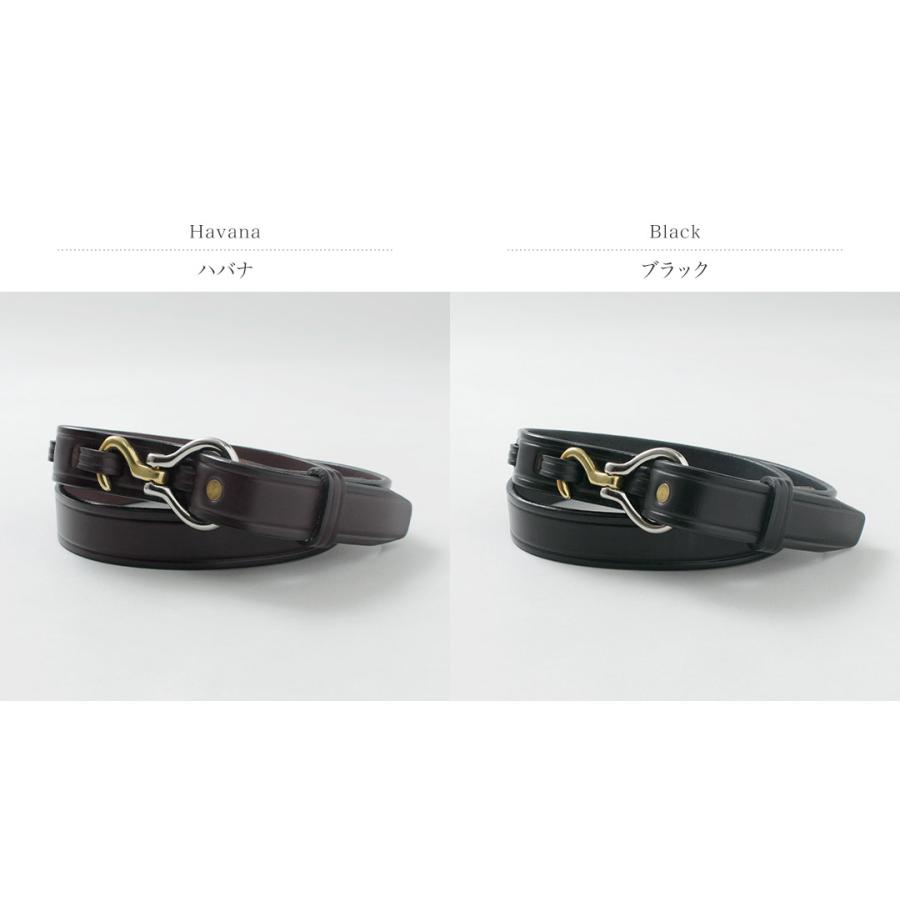TORY LEATHER（トリーレザー） 2トーン ミニ フーフーピック ベルト / メンズ レザー 本革 牛革 細め カジュアル | TORY LEATHER | 03