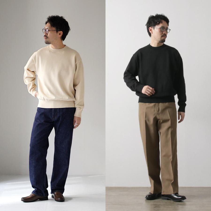 YONETOMI NEW BASIC（ヨネトミニューベーシック） リジッド シーアイランドコットン ニット プルオーバー 日本製 / メンズ | Yonetomi NEW BASIC | 07