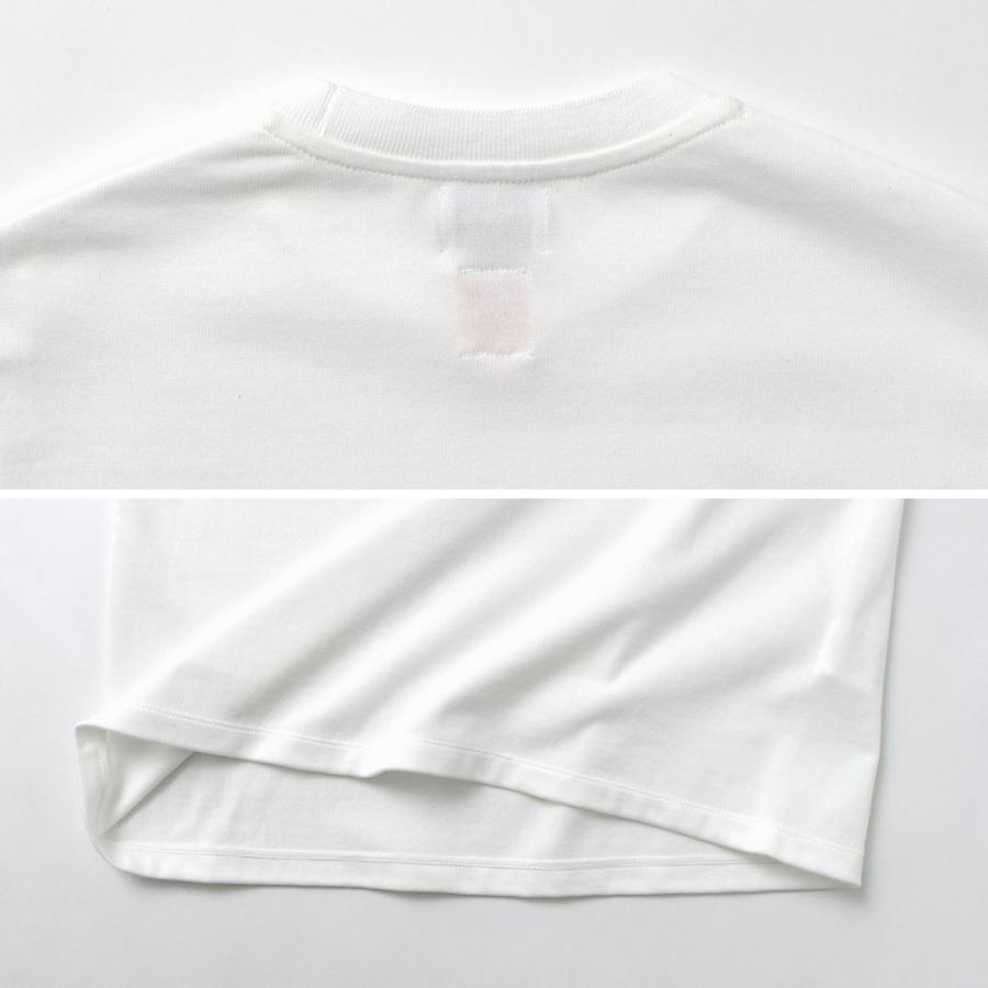 YONETOMI NEW BASIC（ヨネトミニューベーシック） リジッド シーアイランドコットン 横丸胴 ニットTシャツ / メンズ 半袖の画像
