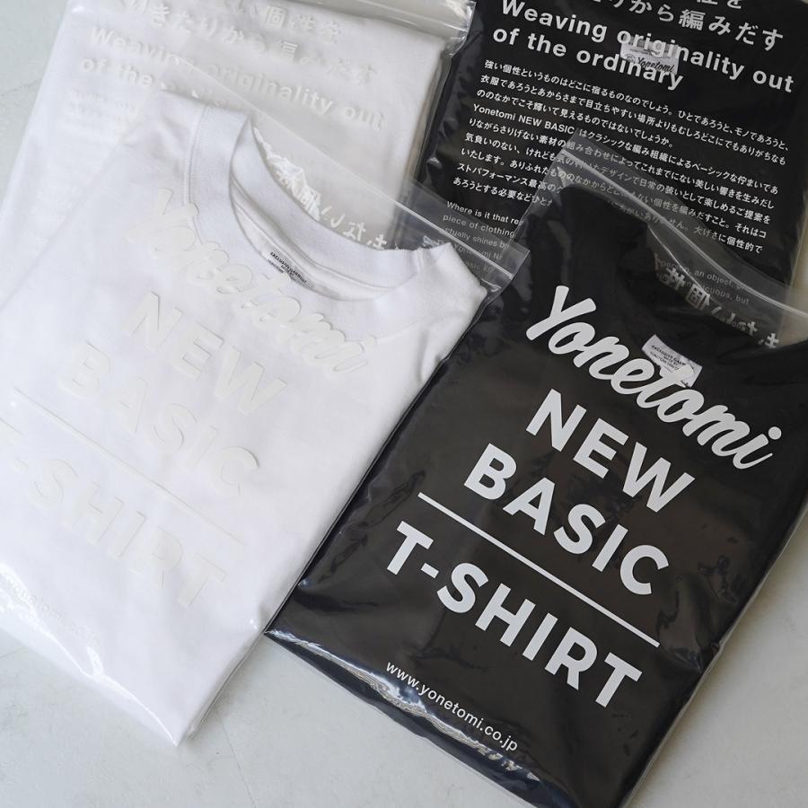 YONETOMI NEW BASIC（ヨネトミニューベーシック） ニューベーシック ショートスリーブTシャツ / カットソー 半袖 ユニセックス | Yonetomi NEW BASIC | 14