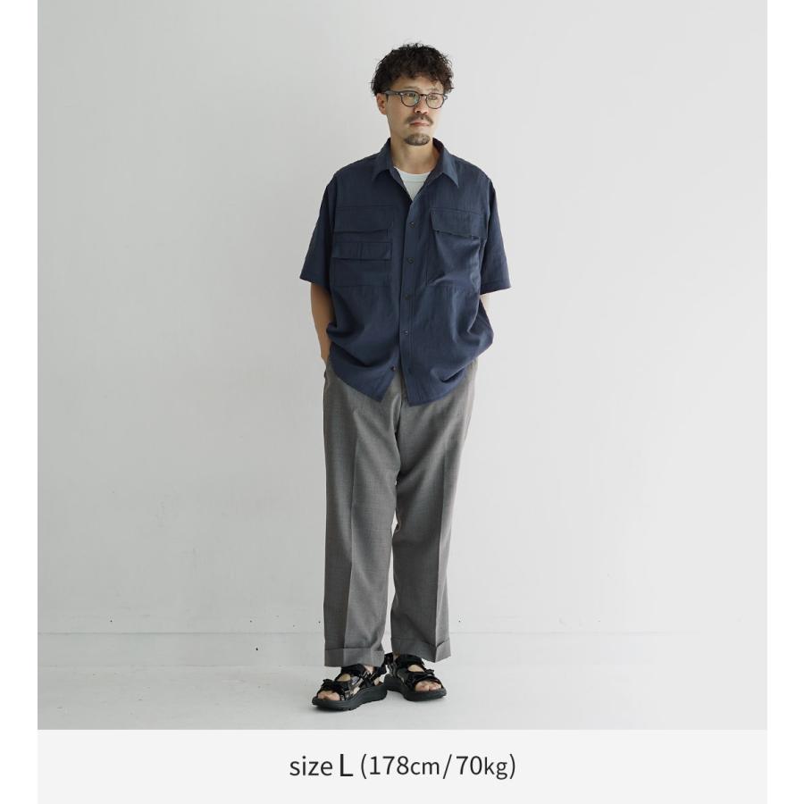 JUGEM（ジュゲム）ドライ カーゴシャツ / 半袖 吸汗 速乾 軽量 伸縮 ストレッチ メンズ RIRANCHA | JUGEM | 06