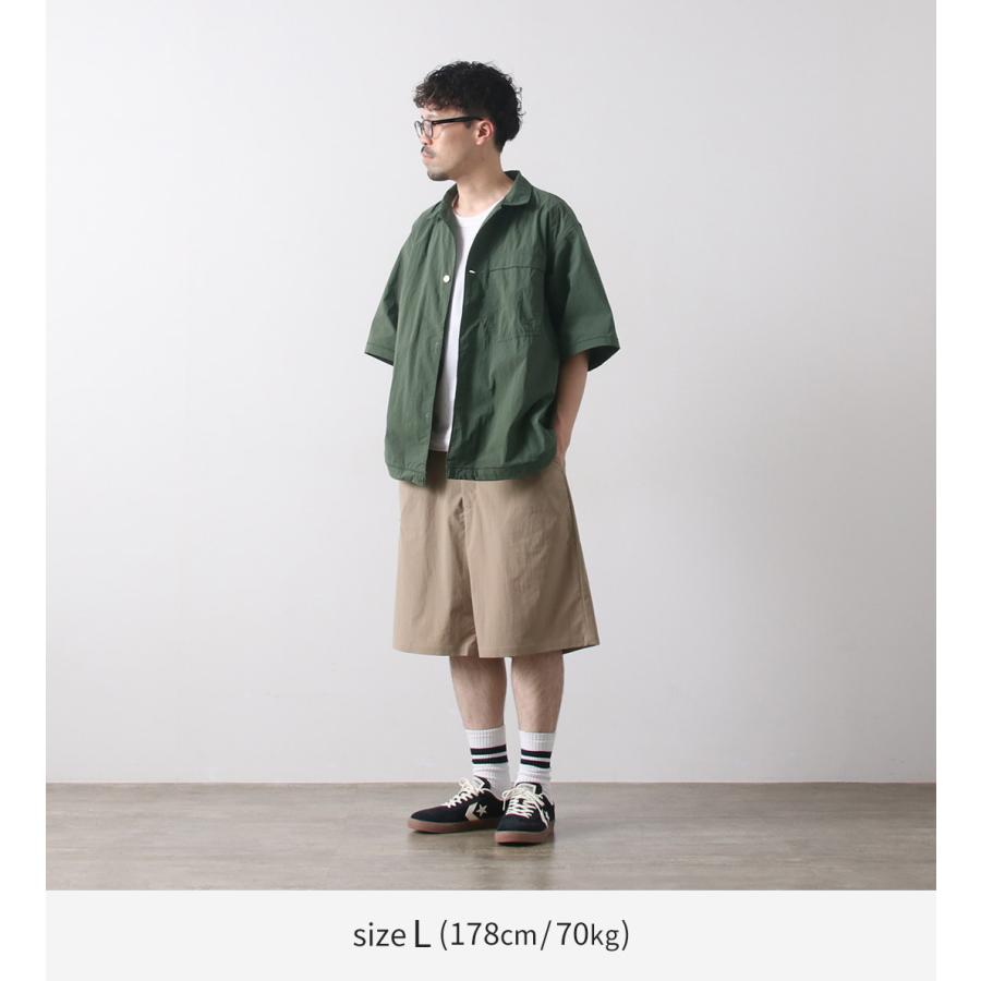 STONEMASTER（ストーンマスター） フィールドシャツ ショートスリーブ フェザーナイロン / メンズ 半袖 軽量 | STONEMASTER | 06