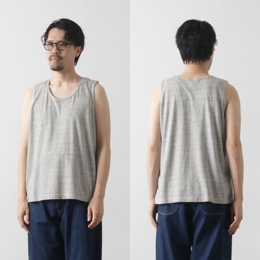 FILMELANGE（フィルメランジェ） コール ニューリンダ天竺 タンクトップ / メンズ インナーウェア ギザコットン COLE | FilMelange | 14