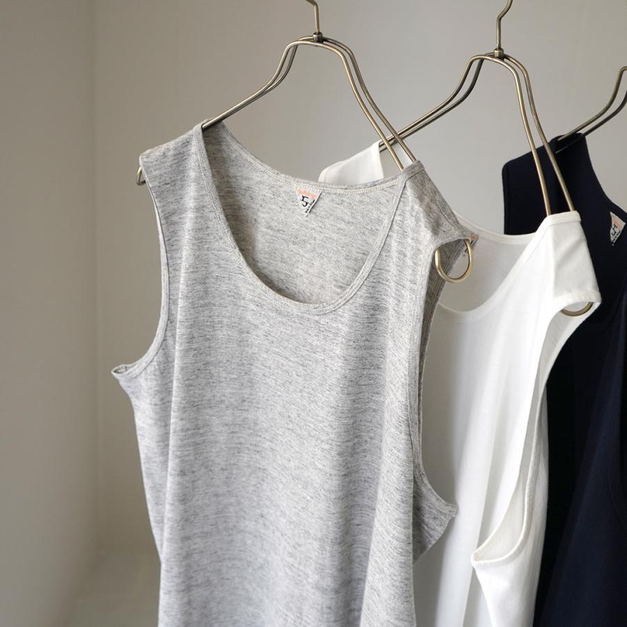 FILMELANGE（フィルメランジェ） コール ニューリンダ天竺 タンクトップ / メンズ インナーウェア ギザコットン COLE | FilMelange | 08