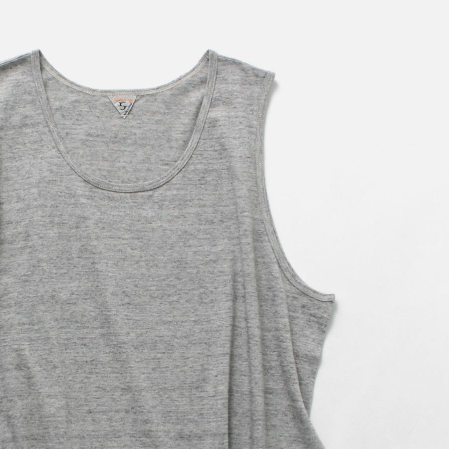 FILMELANGE（フィルメランジェ） コール ニューリンダ天竺 タンクトップ / メンズ インナーウェア ギザコットン COLE | FilMelange | 11