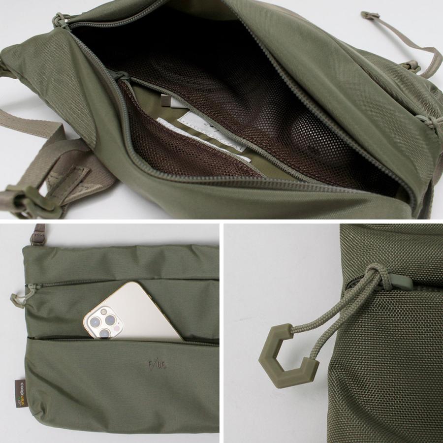 F/CE.（エフシーイー） サコッシュ リサイクルコーデュラナイロン / ショルダーバッグ 小さめ メンズ 無地 アウトドア | F/CE. | 08
