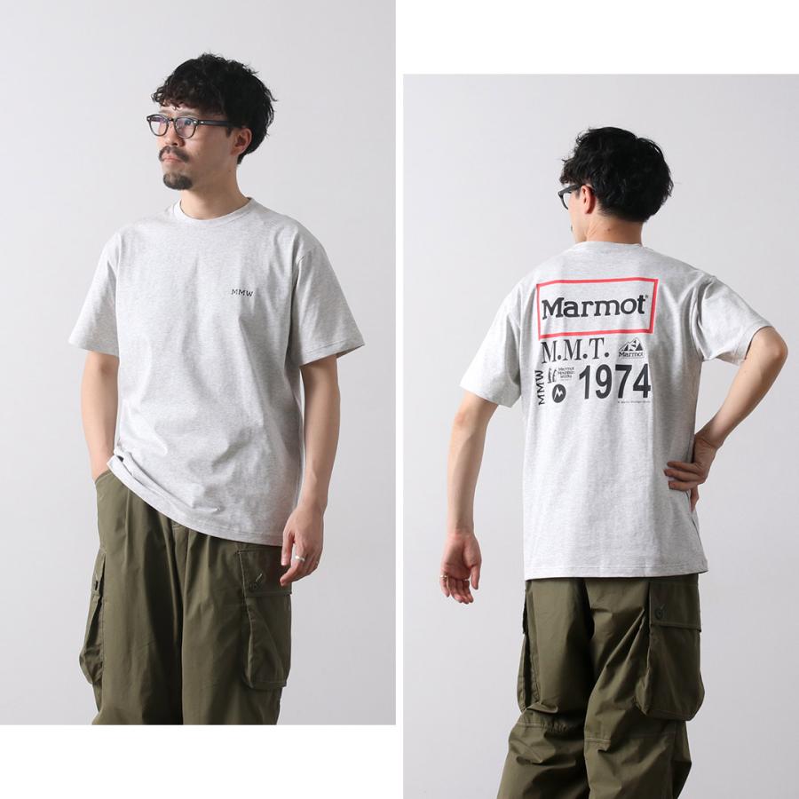 MARMOT（マーモット） MMW アーカイブ ロゴTシャツ / メンズ 半袖 プリント コットン ポリエステル UVカット 吸水速乾 | Marmot | 15