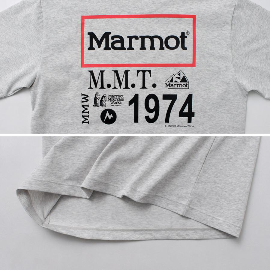 MARMOT（マーモット） MMW アーカイブ ロゴTシャツ / メンズ 半袖 プリント コットン ポリエステル UVカット 吸水速乾 | Marmot | 17