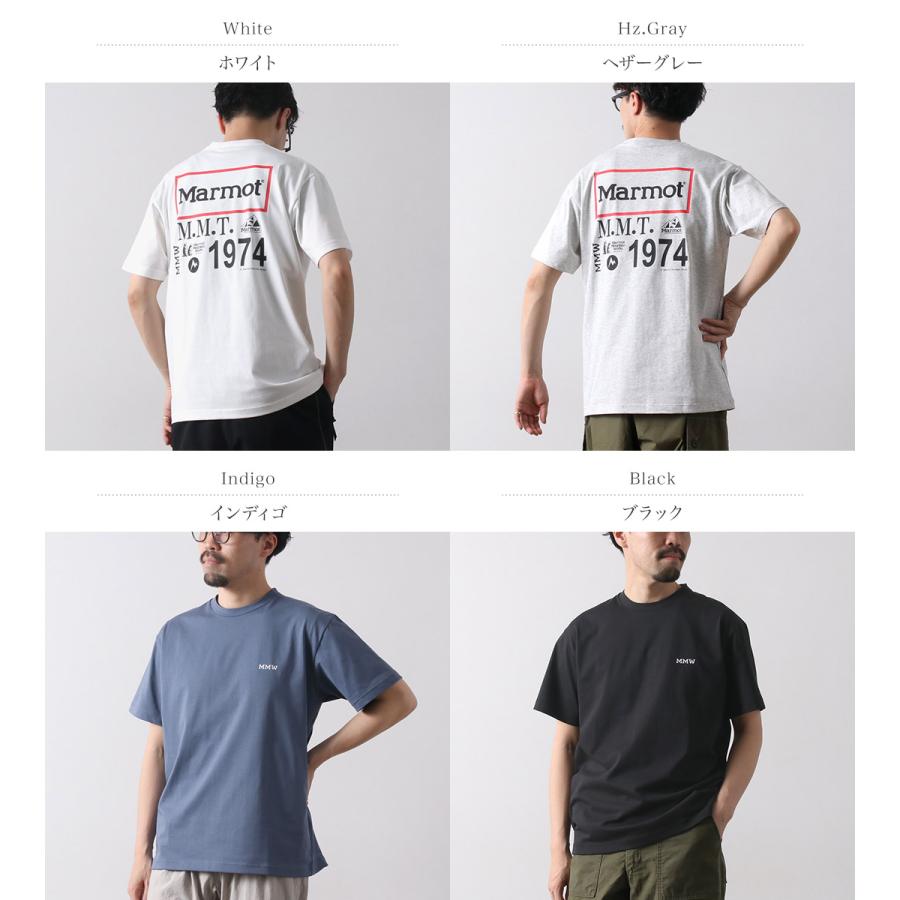 MARMOT（マーモット） MMW アーカイブ ロゴTシャツ / メンズ 半袖 プリント コットン ポリエステル UVカット 吸水速乾 | Marmot | 05