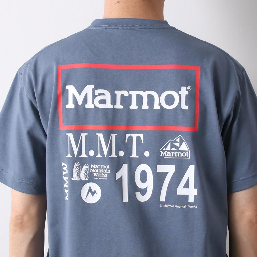 MARMOT（マーモット） MMW アーカイブ ロゴTシャツ / メンズ 半袖 プリント コットン ポリエステル UVカット 吸水速乾 | Marmot | 13