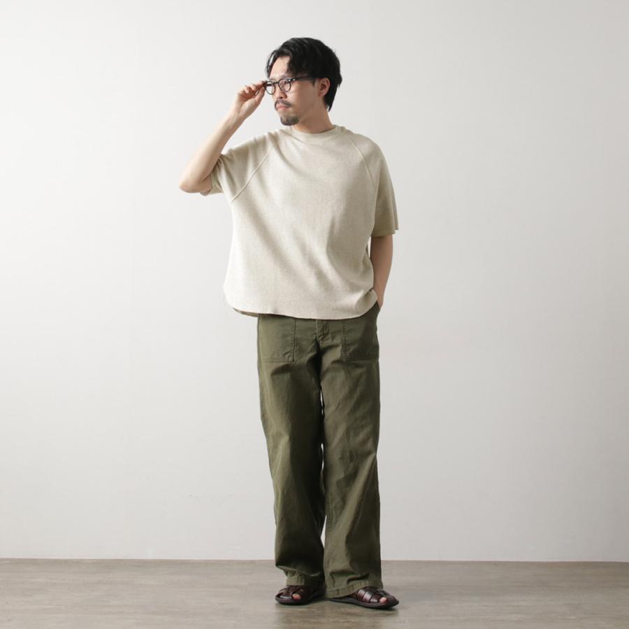 REMI RELIEF（レミレリーフ） Wタック ラグランTシャツ / メンズ 半袖 綿 コットン 日本製 | REMI RELIEF | 12