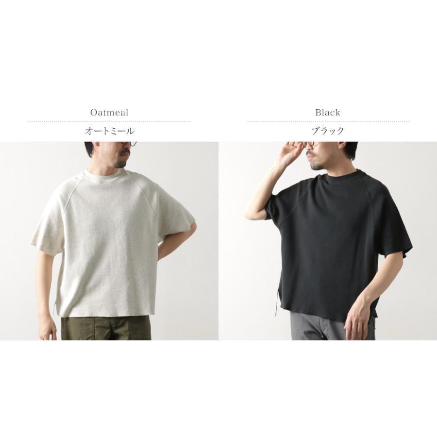 REMI RELIEF（レミ レリーフ） Wタック ラグランTシャツ / メンズ 半袖