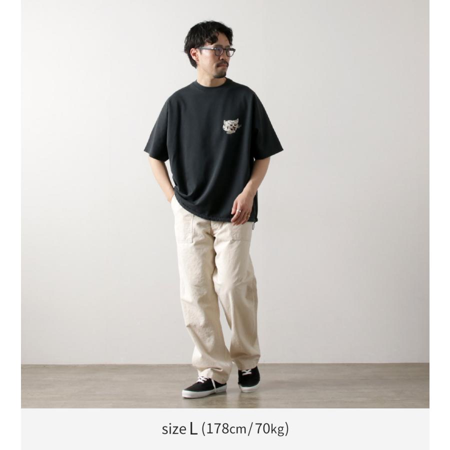 REMI RELIEF（レミ レリーフ） SP加工 シェリー裏毛 SSクルー (刺繍