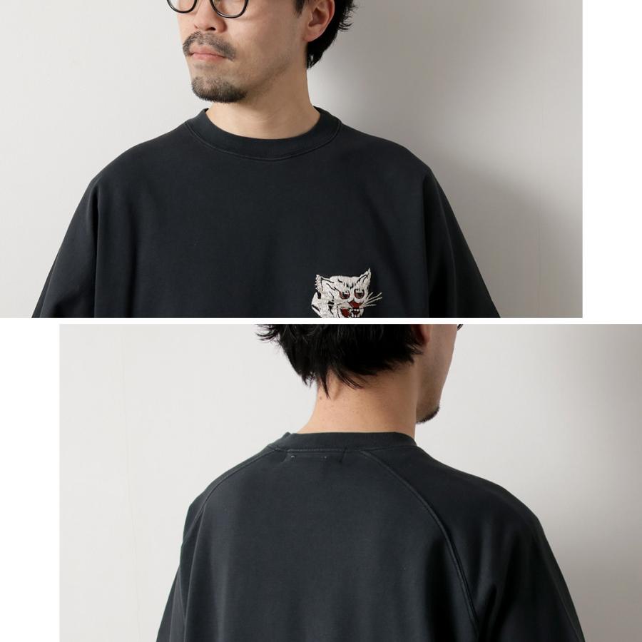 REMI RELIEF（レミ レリーフ） SP加工 シェリー裏毛 SSクルー (刺繍