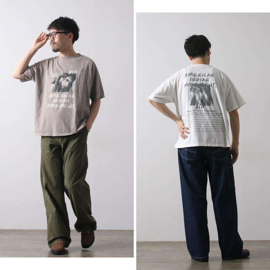 REMI RELIEF（レミレリーフ）HARD SP加工 20/-天竺 BIGサイズTシャツ (INDIAN) | REMI RELIEF | 15