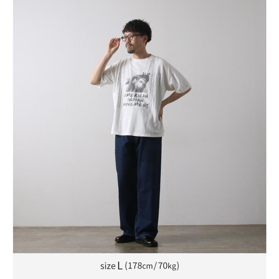 REMI RELIEF（レミレリーフ）HARD SP加工 20/-天竺 BIGサイズTシャツ (INDIAN) | REMI RELIEF | 06