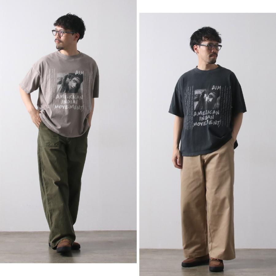 REMI RELIEF（レミレリーフ）HARD SP加工 20/-天竺 BIGサイズTシャツ (INDIAN) | REMI RELIEF | 07