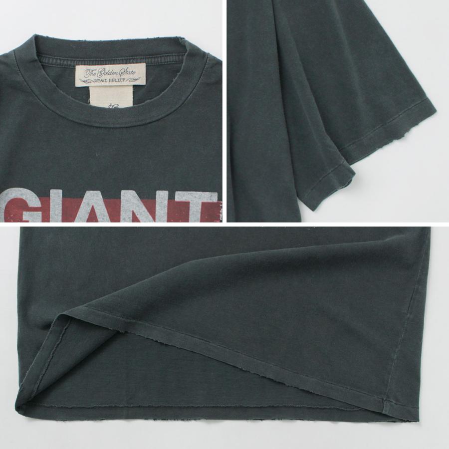 REMI RELIEF（レミレリーフ） SP加工 New fit Tシャツ (GIANT) / メンズ 半袖 プリント 日本製 | REMI RELIEF | 17