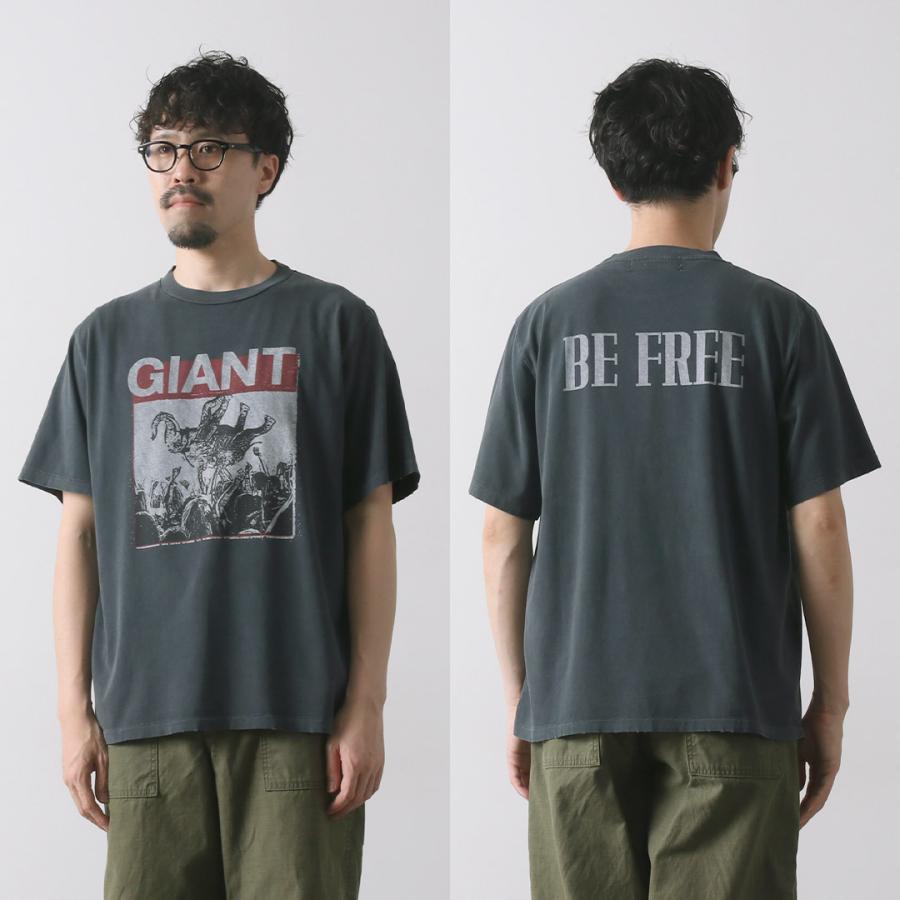 REMI RELIEF（レミレリーフ） SP加工 New fit Tシャツ (GIANT) / メンズ 半袖 プリント 日本製 | REMI RELIEF | 15