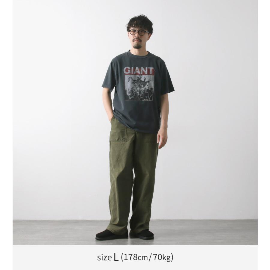 REMI RELIEF（レミレリーフ） SP加工 New fit Tシャツ (GIANT) / メンズ 半袖 プリント 日本製 | REMI RELIEF | 06