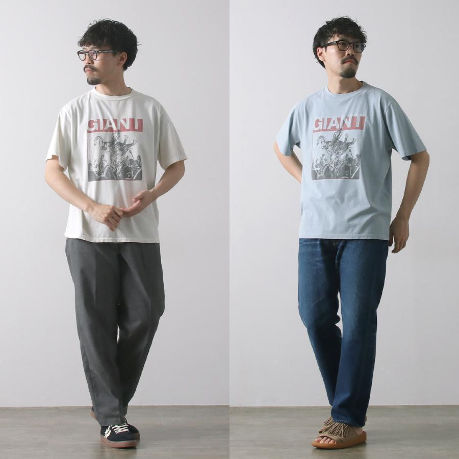 REMI RELIEF（レミレリーフ） SP加工 New fit Tシャツ (GIANT) / メンズ 半袖 プリント 日本製 | REMI RELIEF | 07